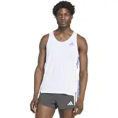 Adidas Camiseta funcional 'Adizero' azul violaceo / blanco