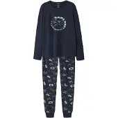 Name it Pijama azul cielo / azul oscuro / gris / verde claro