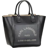 Karl Lagerfeld Bolso de mano 'K/Daily' taupe / negro