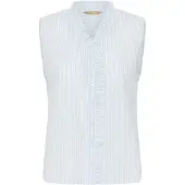 Culture Blusa 'CUJilana' azul ahumado / blanco