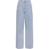 ONLY Pantalón 'ONLRINE' azul / blanco