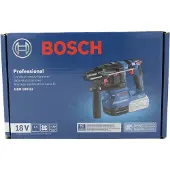 Bosch Professional 0611924000: Juego de taladro percutor inalámbrico Professional GBH 18V-22, 18,0 V, sin batería