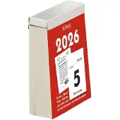 Herlitz 300014229 Abreißkalender Gr.5 81x106 mm 2026