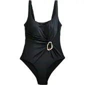 Next Bañador moldeador negro