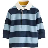 Next Camiseta navy / azul claro / blanco