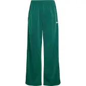 Adidas Pantalón 'Firebird' esmeralda / blanco