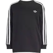 Adidas Originals adidasCAMISETA DE MANGA LARGA CON 3 BANDAS 110 Black Niño