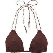 s.Oliver Top de bikini chocolate / marrón oscuro