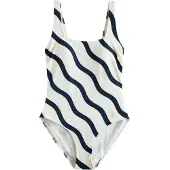 Next Bañador moldeador navy / blanco
