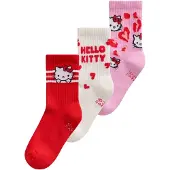 Next Calcetines 'Hello Kitty' rosa / rojo / negro / blanco