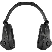 Sordin Orejeras Supreme X2 Headband leather Gel, black