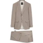BOSS Traje 'H-Huge' beige moteado