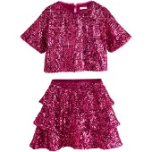 Next Conjunto rosa oscuro