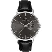 Gant Reloj analógico negro / plata