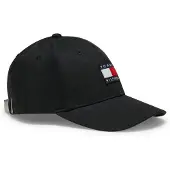 Tommy Hilfiger Sombrero 'Kids' Flag Logo Six-panel Baseball' rojo / negro / blanco
