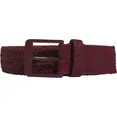 Adidas adidasCINTURÓN BRAIDED STRETCH L/XL Maroon Hombre