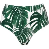 SugarShape Braga de bikini 'Monaco' esmeralda / blanco