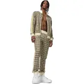 Lonsdale Chándal 'Seabrook' marrón / amarillo / amarillo pastel / negro