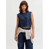 JJXX Blusa 'JXMAE' azul oscuro