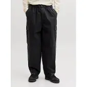 Jack & jones JJ (MAIN)Pantalones Cargo Corte De BarrilSNegro