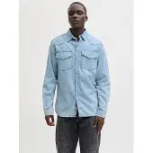 Jack & Jones Camisa 'JJWestern' azul claro