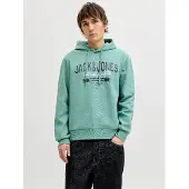 Jack & Jones Sudadera menta / pino / blanco