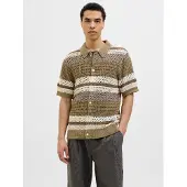 Jack & jones Premium Cárdigan 'JPRBluwilmer' beige / marrón / oliva