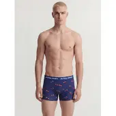 Jack & Jones Calzoncillo boxer 'JACTHOR' marino / azul oscuro / negro / blanco