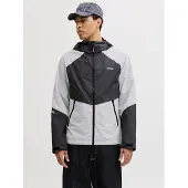 Jack & jones Chaqueta de entretiempo 'JCOCLUB' grafito / gris claro