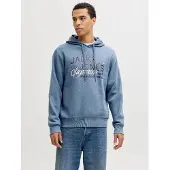 Jack & Jones Sudadera marino / ópalo / blanco