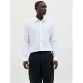 Jack & Jones Camisa de negocios 'JJJoe' navy / blanco