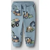 Name it Pantalón 'NMMKark' arena / azul ahumado / verde pastel / negro