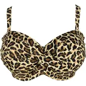 SugarShape Top de bikini 'Monaco Loop' beige / crema / marrón / negro
