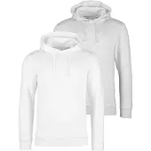 Only & Sons Sudadera 'Chase' gris claro / blanco