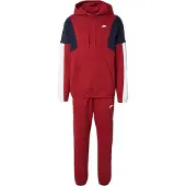 Nike Ropa para correr 'CLUB FLEECE' navy / rojo / blanco