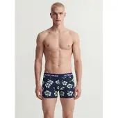 Jack & Jones Calzoncillo boxer 'JACMAUDO' navy / azul oscuro / verde claro / negro