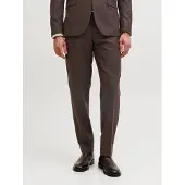 Jack & Jones Pantalón de pinzas 'JPRSolaris' marrón oscuro