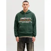 Jack & Jones Jersey caramelo / verde oscuro / blanco