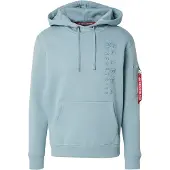 Alpha industries Sudadera azul claro