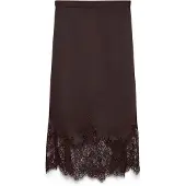 Vero Moda Falda 'VMNovi' marrón oscuro