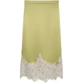 Vero Moda Falda 'VMNovi' crema / kiwi