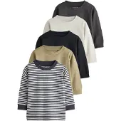 Next Camiseta navy / antracita / caqui / negro / offwhite