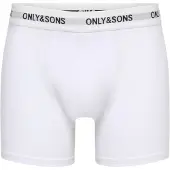 Only & Sons Calzoncillo boxer gris claro / negro / blanco