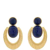 Luxenter Pendientes 'Euwil' azul