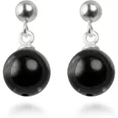 Luxenter Pendientes 'Coleki' negro