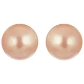 Luxenter Pendientes 'Geel' melocotón