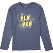 Name it Camiseta 'NKMVUX' navy / zafiro / amarillo limón