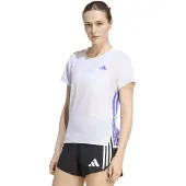 Adidas adidasCamiseta de running Adizero XL White / Solar Purple Mujer