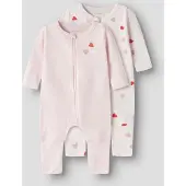 Name it Pijama De Manga Larga Car Heart 2 Unidades
