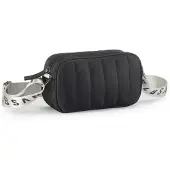 Elbsand Bolso de hombro gris / negro